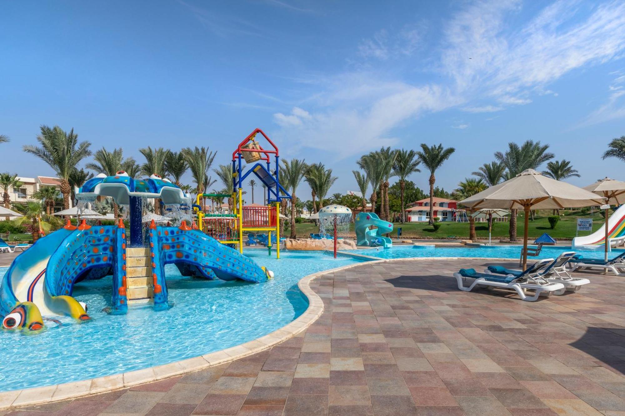 엑스피리언스 키로세이즈 프리미어 나마 베이 호텔 샤름 엘 셰이크 외부 사진 Aqua Park at Hilton Sharm El Sheikh Resort